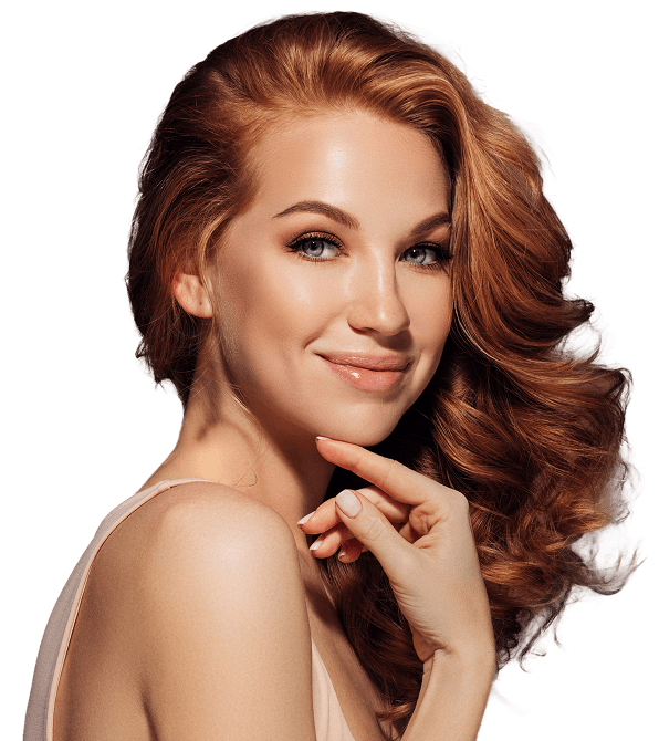 beautiful and youthful mature woman