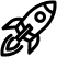 rocket icon
